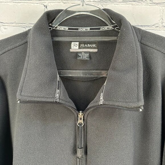 Jos. A. Bank Men's Leadbetter Golf Micro Fleece Full Zip Jacket, Size XXL, Black - Picture 5 of 10